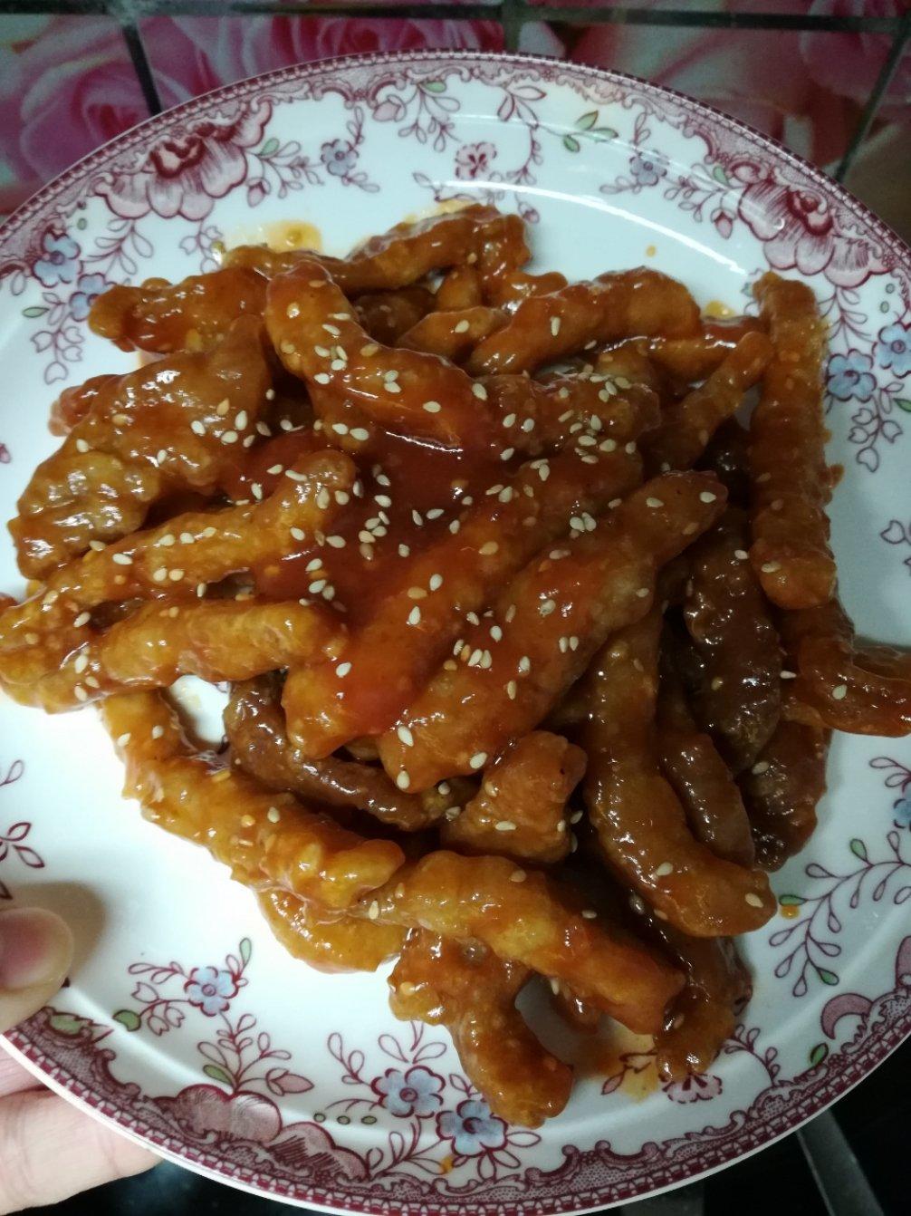 糖醋里脊