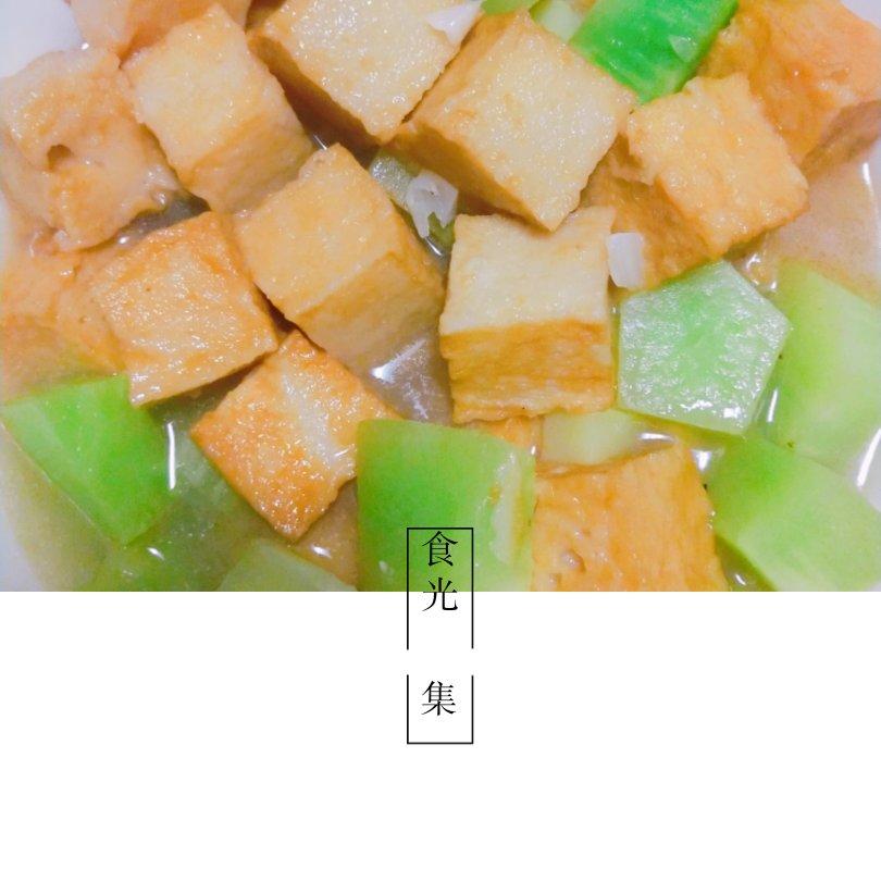 翡翠黄金～莴笋鱼豆腐