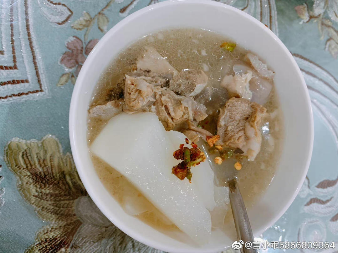 传统萝卜排骨汤【5-6月北鼎电磁炉食谱】