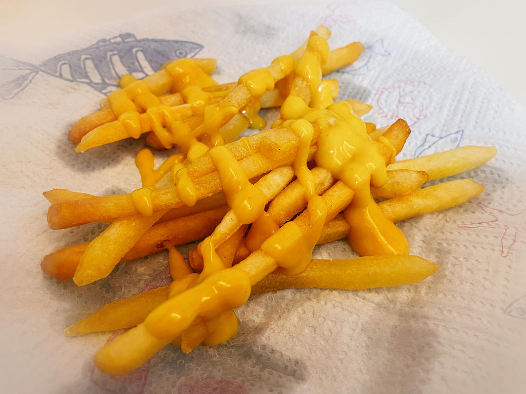 最简单炸薯条，比买的还好吃