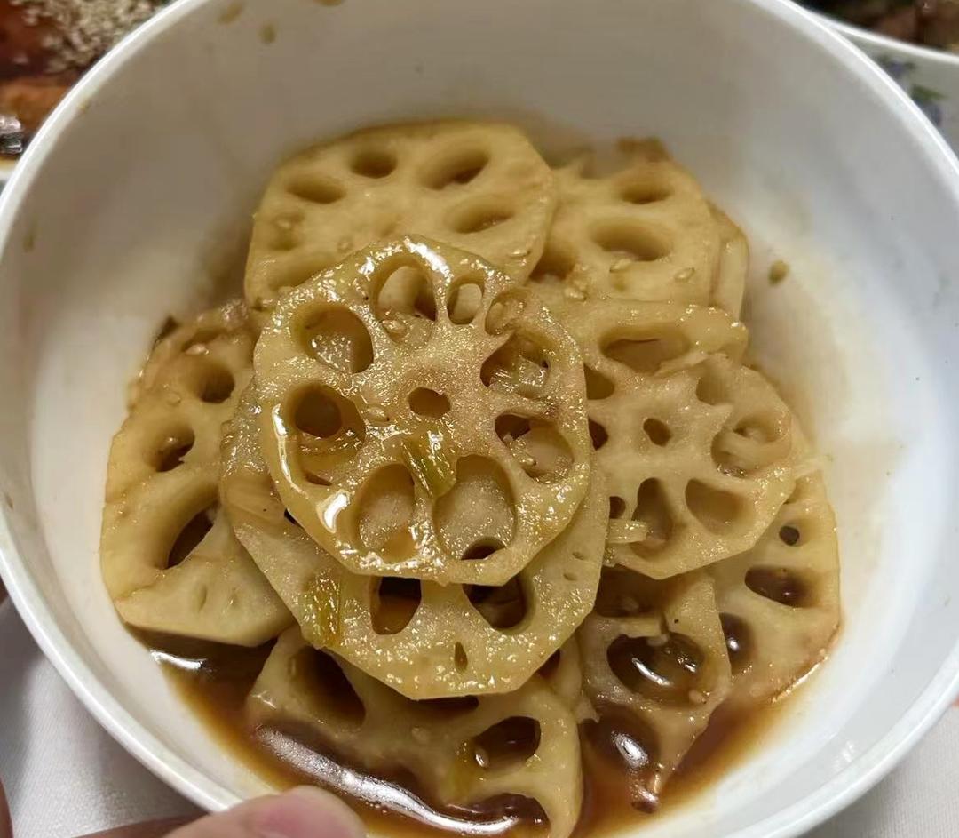 最简单味道惊艳的糖醋藕片