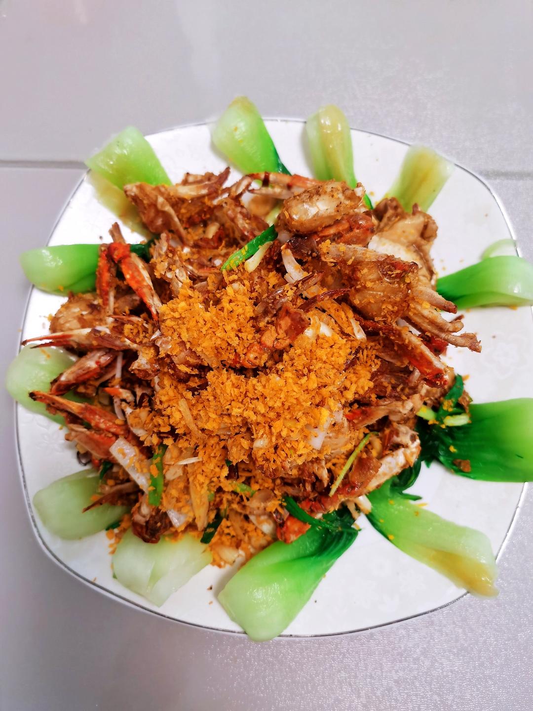 避风塘炒蟹