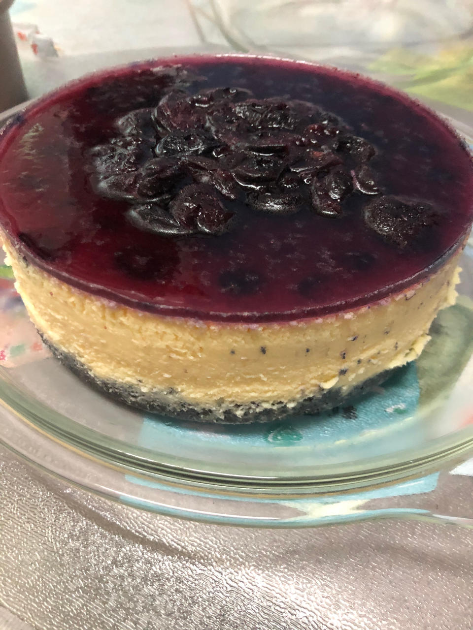蓝莓芝士蛋糕