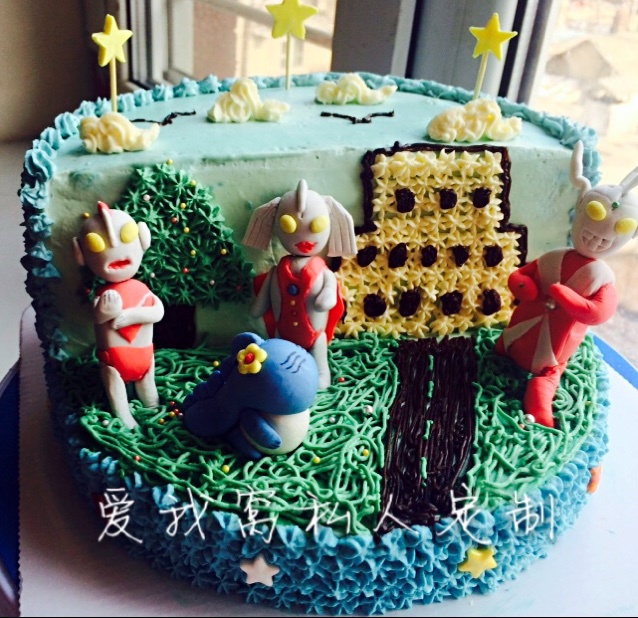 植物大战僵尸生日蛋糕