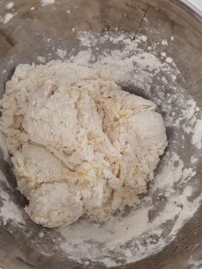 好吃的老面包，用普通面粉就可以做，不揉手套膜一样柔软拉丝的做法 步骤9