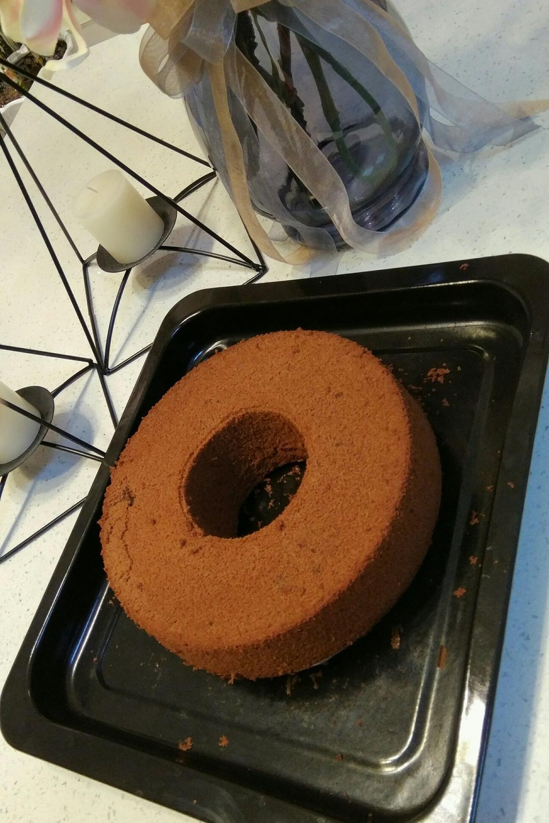 不消泡的巧克力戚风