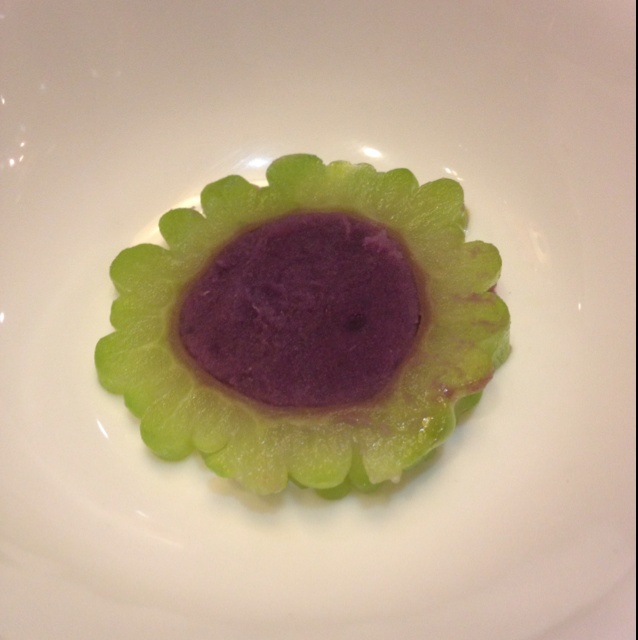 紫薯苦瓜圈