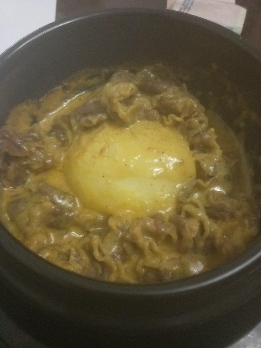 咖喱土豆泥肥牛卷