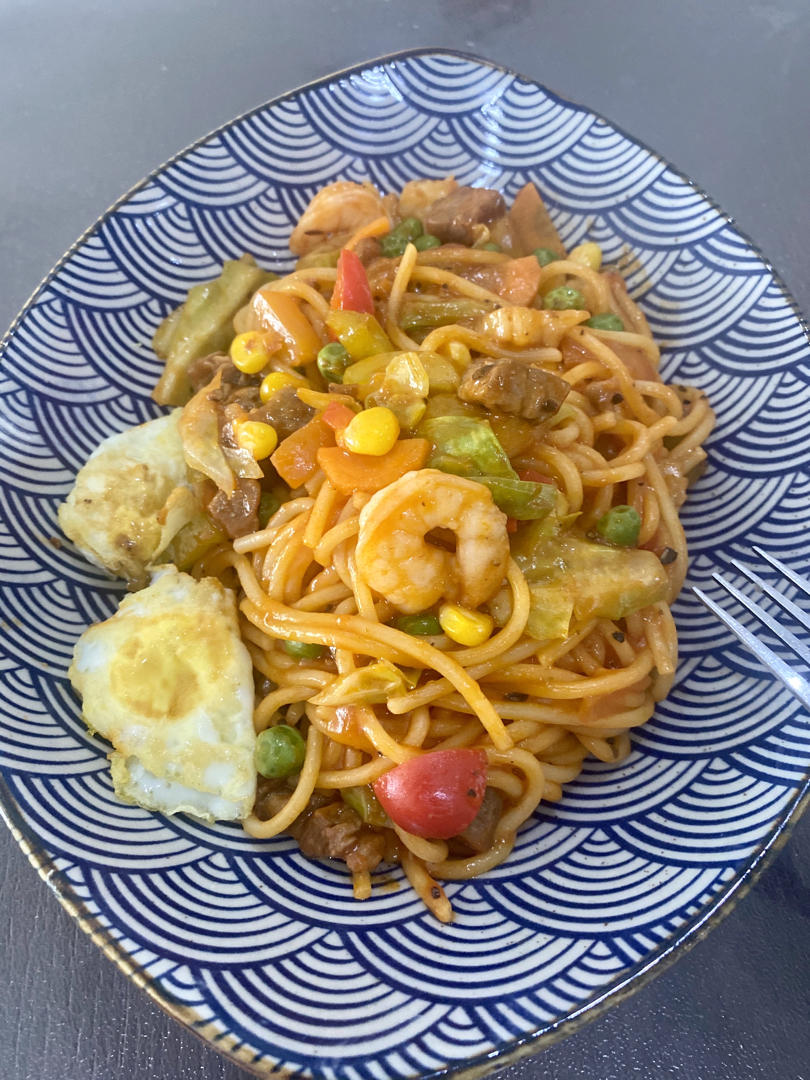 牛肉芝士意大利面