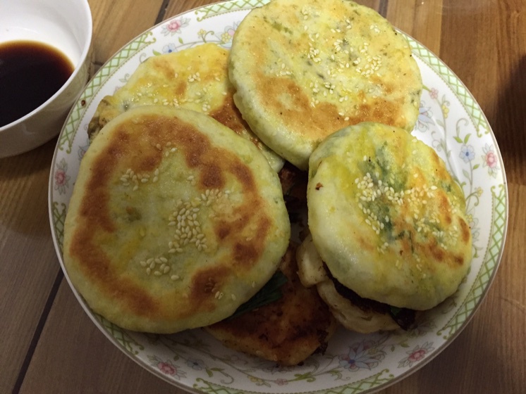 尖椒茄子馅饼