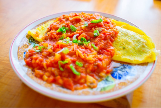 黄金茄酱蛋包饭