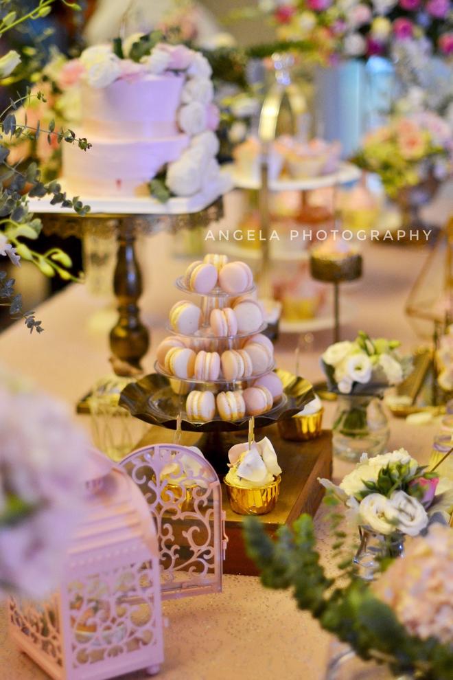 My wedding dessert table show的做法