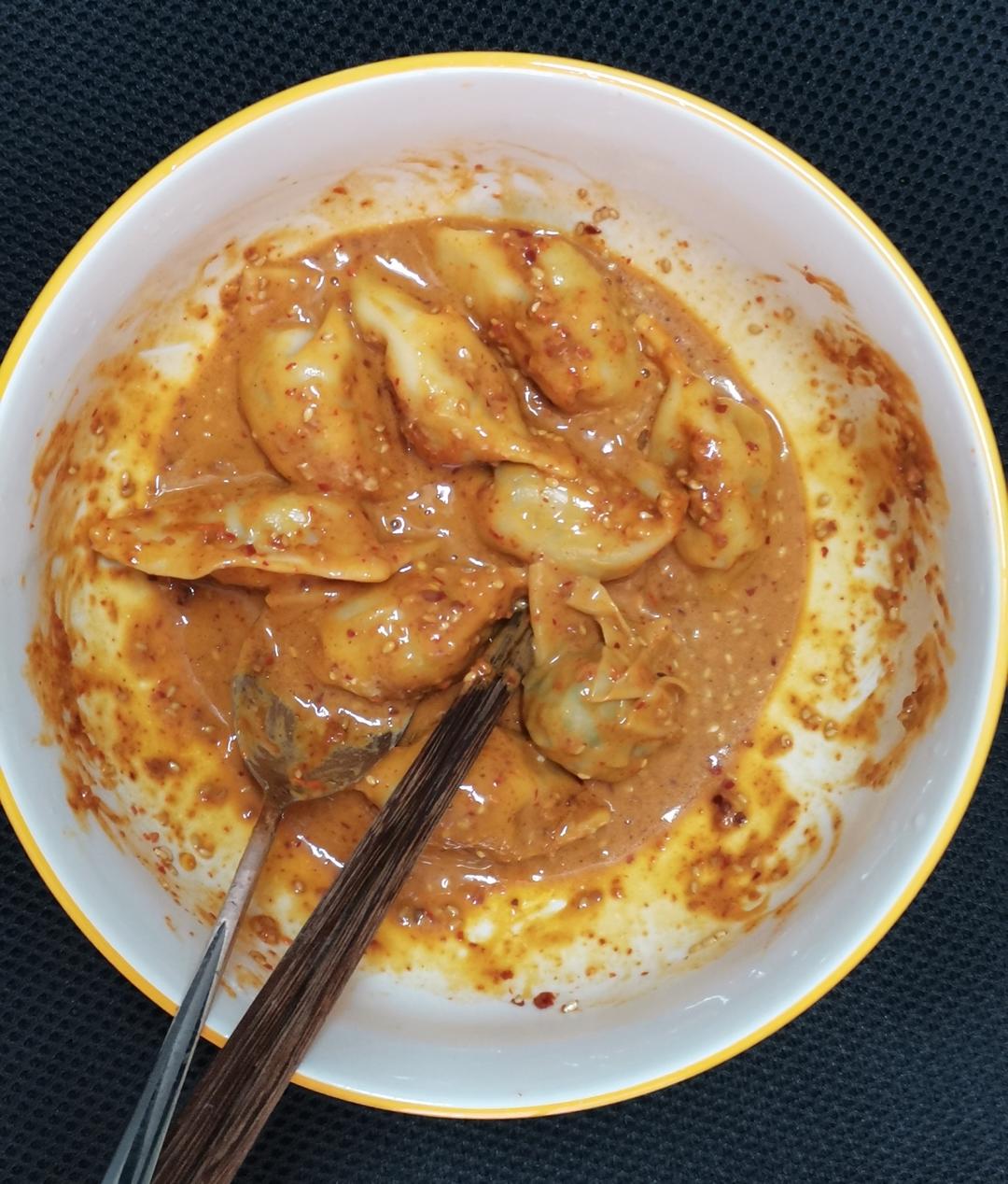 麻酱饺子