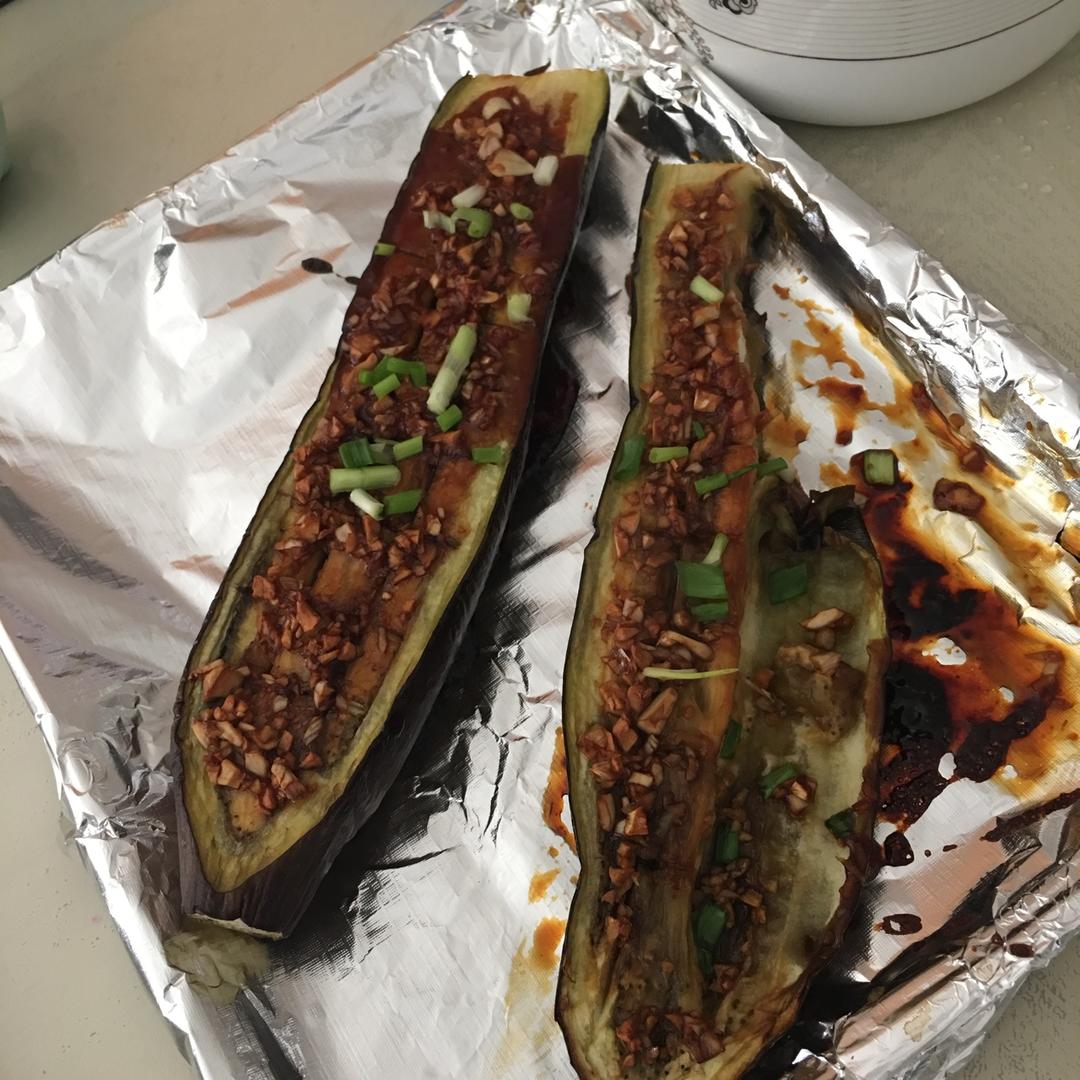 蒜蓉烤茄子(快手烤箱版)