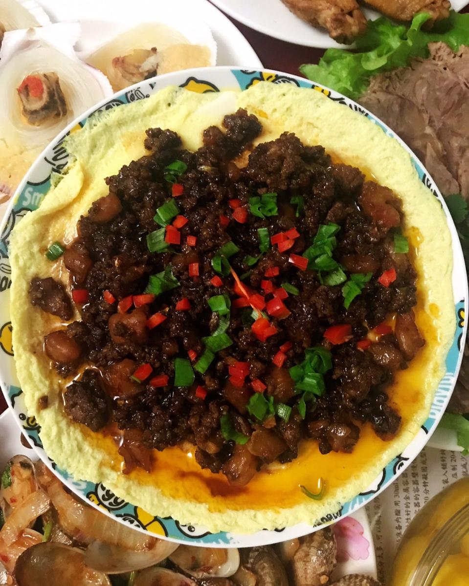 全家都爱吃的肉沫豆腐蛋羹