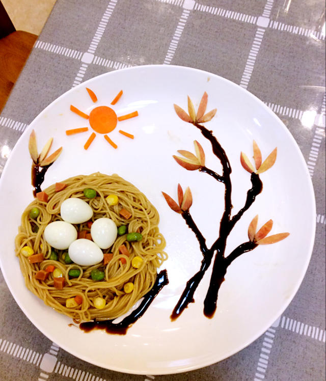 葱油面趣味童趣餐