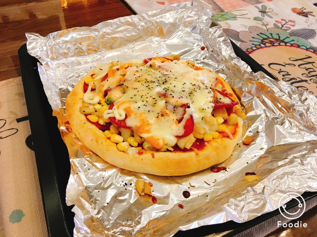 夏威夷pizza（附饼底冷冻法）