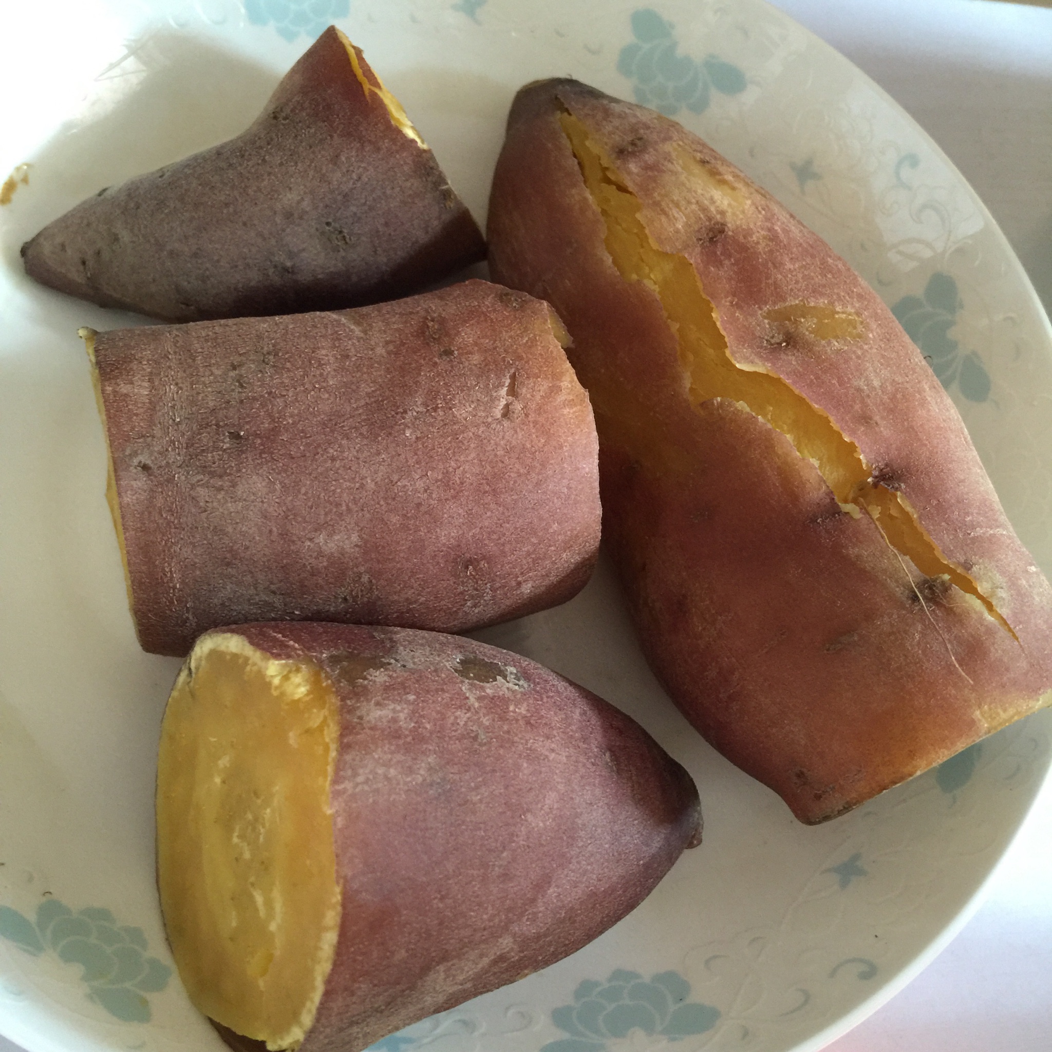 派大星爱吐槽做的微波炉烤地瓜