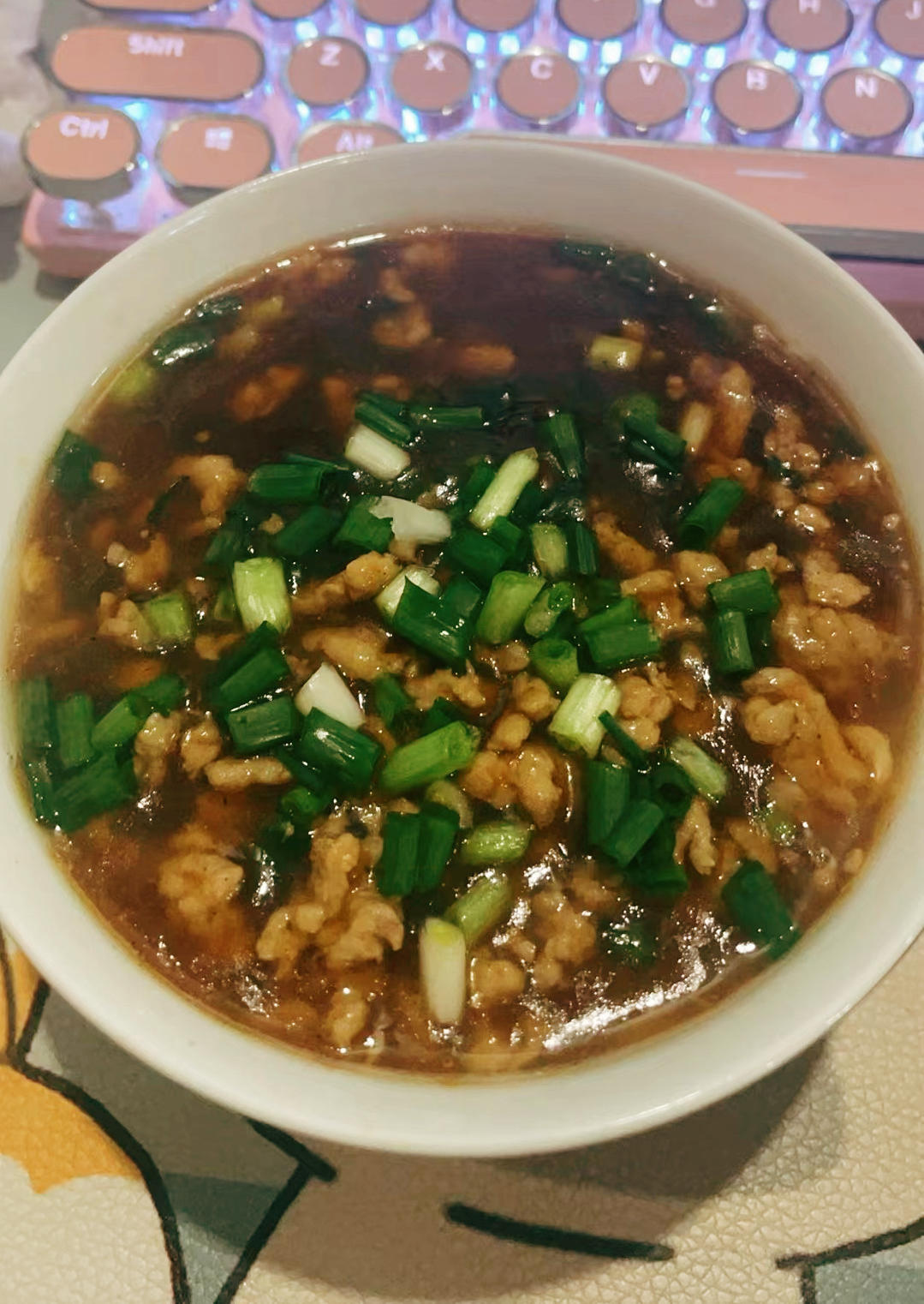 比布丁还要嫩，老少皆宜的肉沫蒸蛋