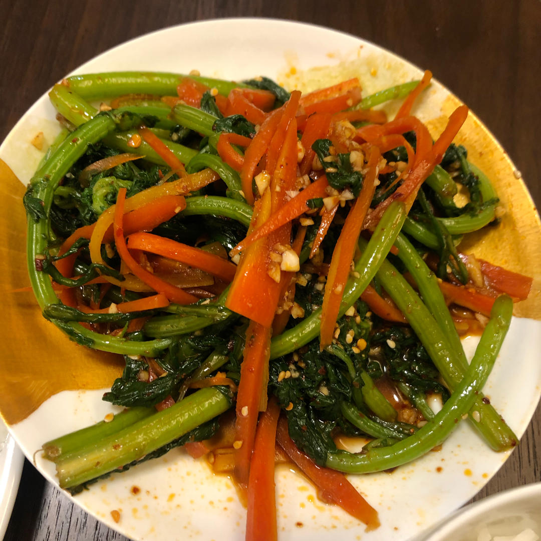 凉拌茼蒿