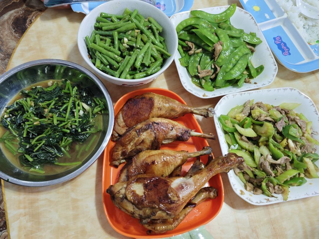 烤鸡腿 (烤箱版，很简单)