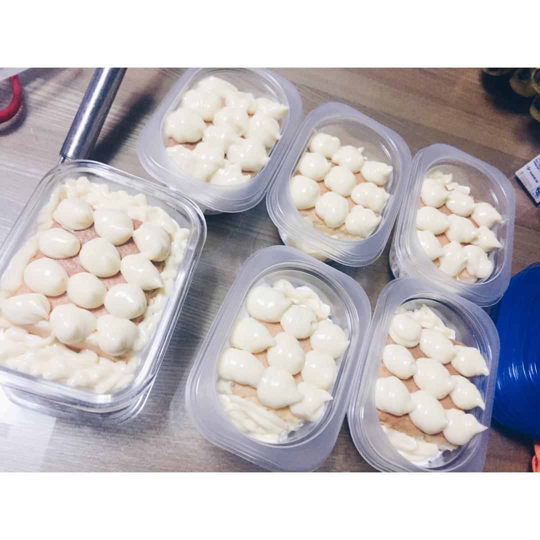 日式豆乳盒子蛋糕