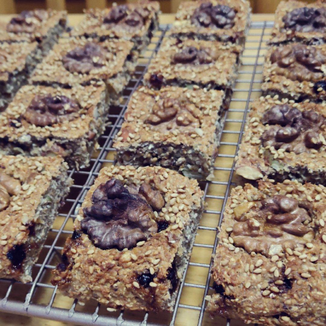 低脂酸奶燕麦能量棒