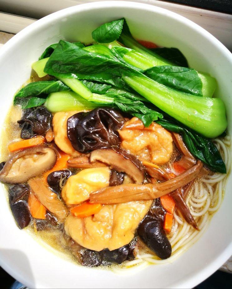 素烧面筋，简易美味罗汉面