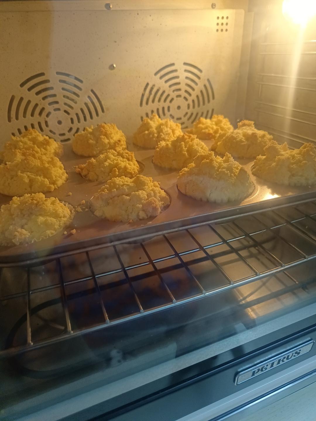 爆浆蓝莓麦芬 | PH大师的金宝酥粒顶