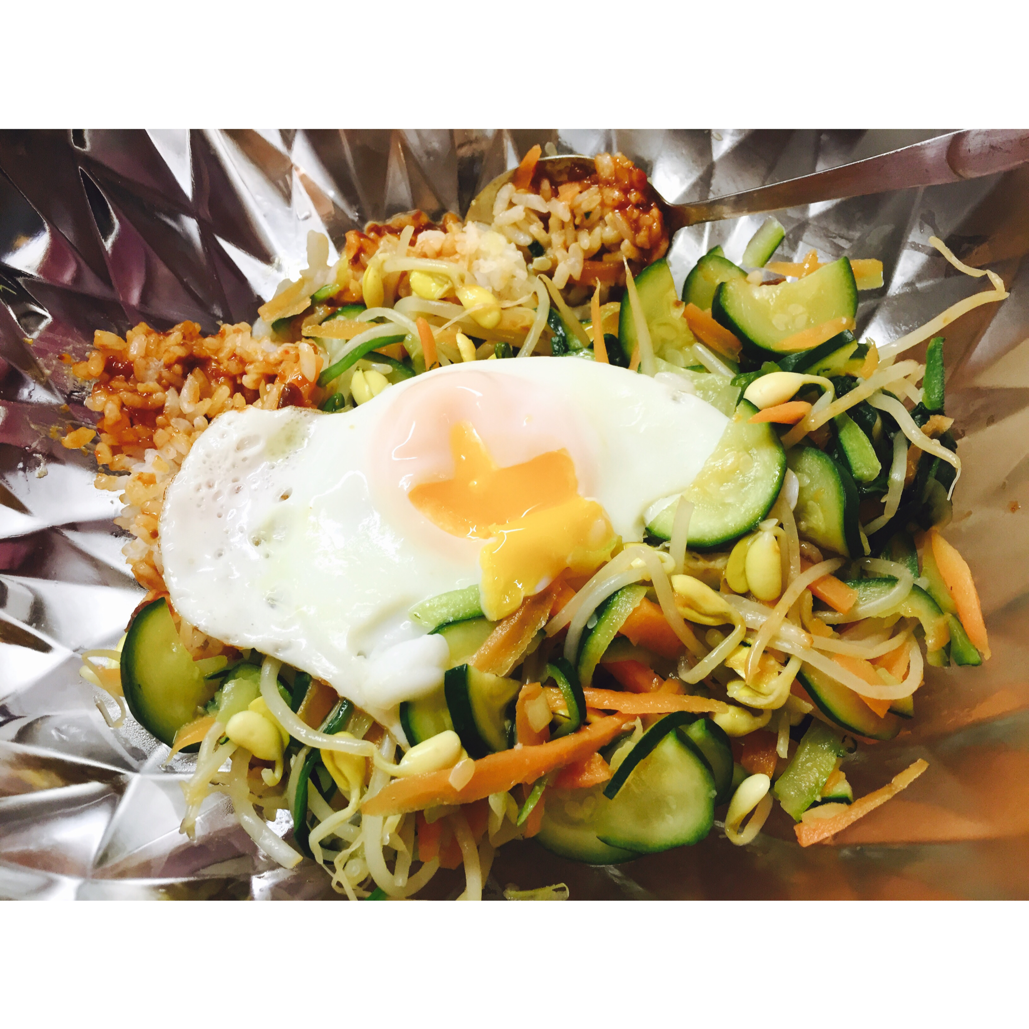 不用石锅的韩式拌饭