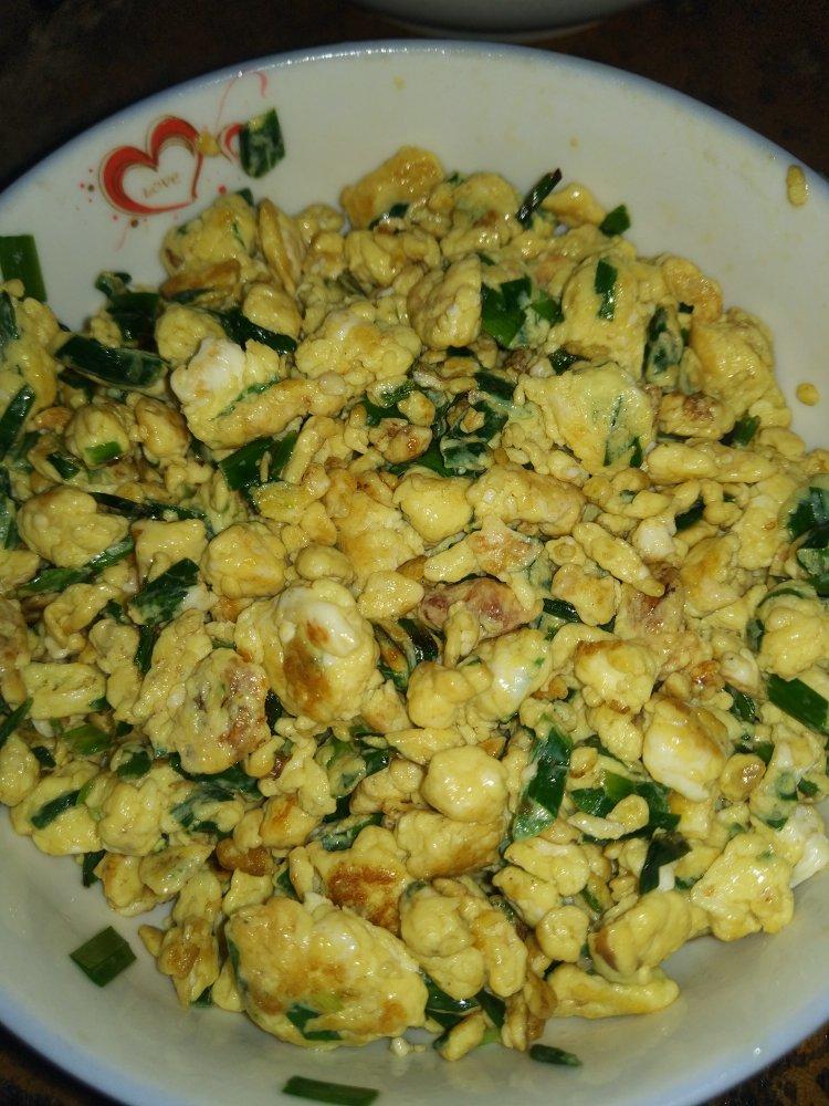 韭菜炒鸡蛋