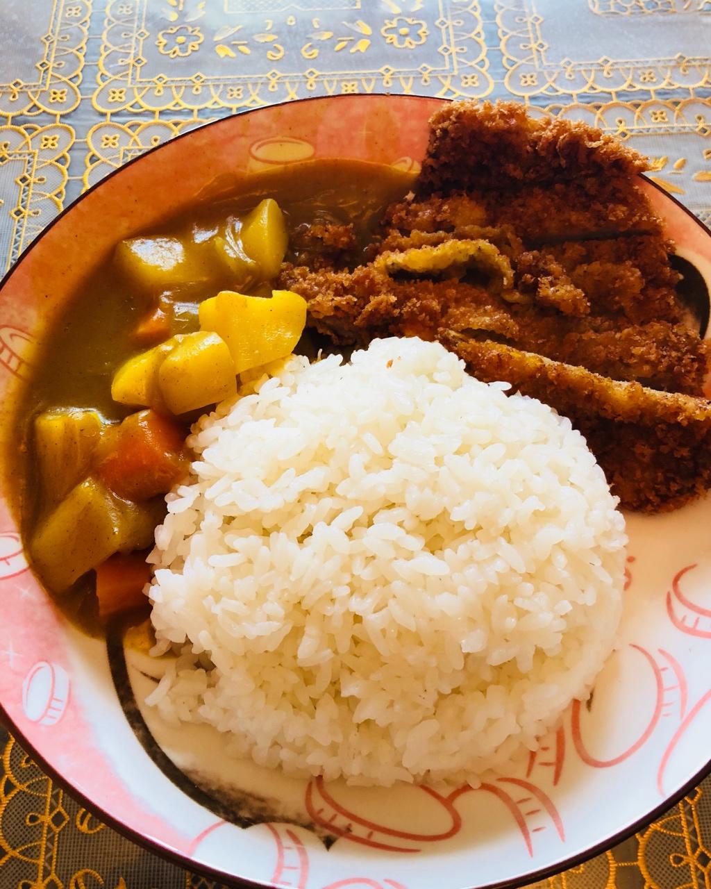 咖喱猪扒饭