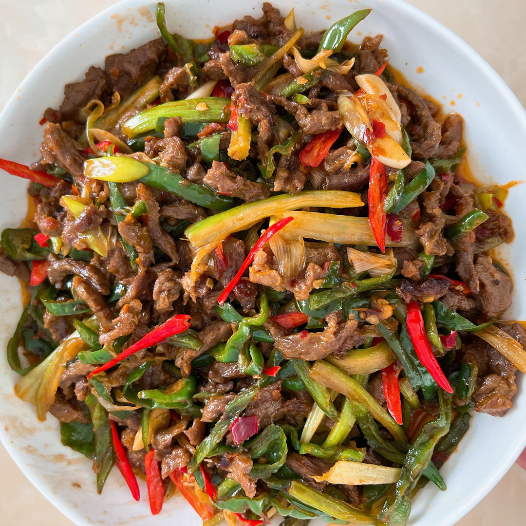 爆炒驴肉