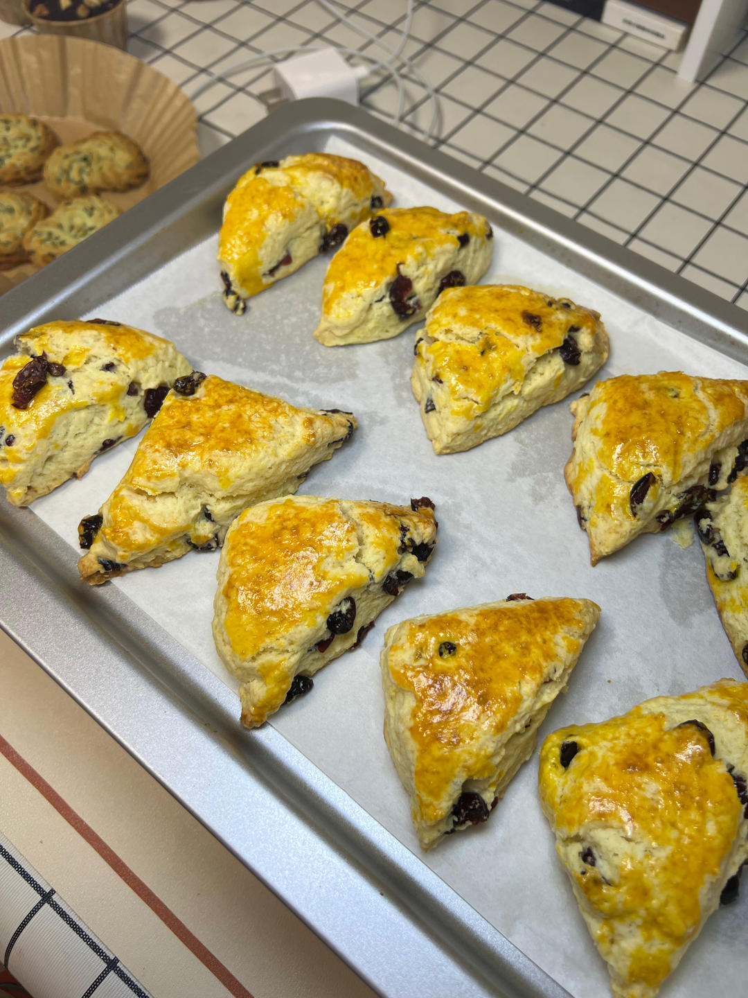 完美裂纹～百分百成功的超好吃奶香司康（禁止搬运）