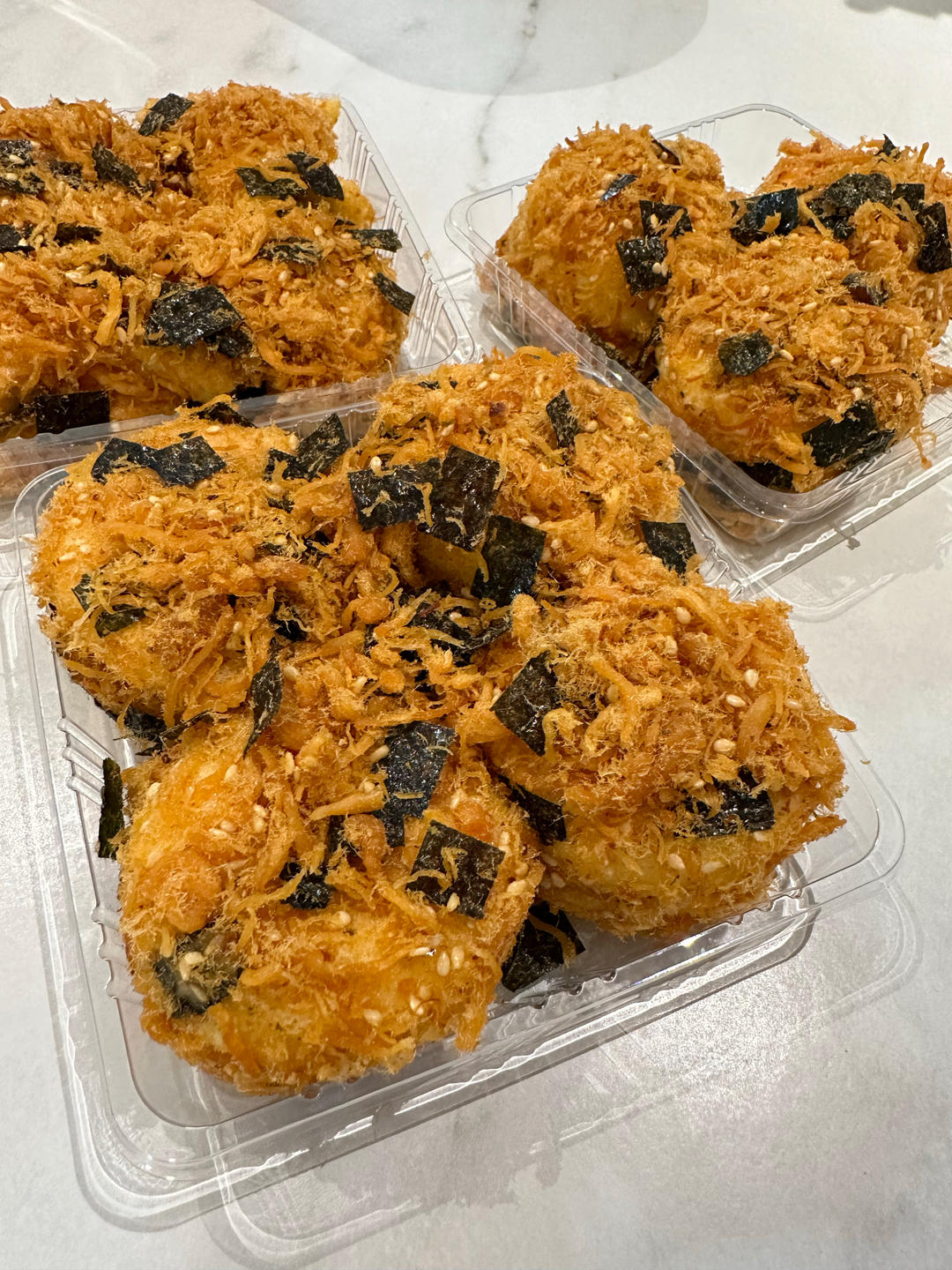 朋友都说比鲍师傅好吃的海苔肉松小贝