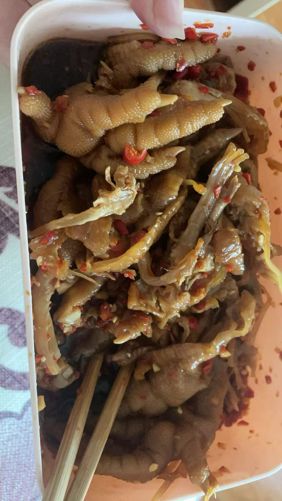 绝对不会后悔的酸辣鸡爪