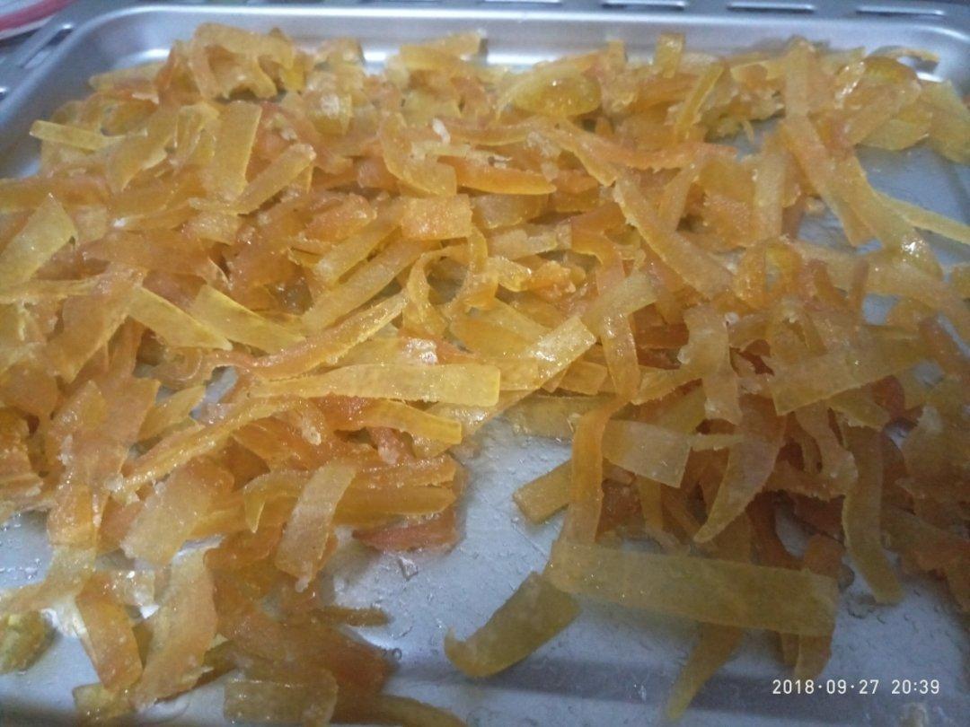 糖渍柚子皮