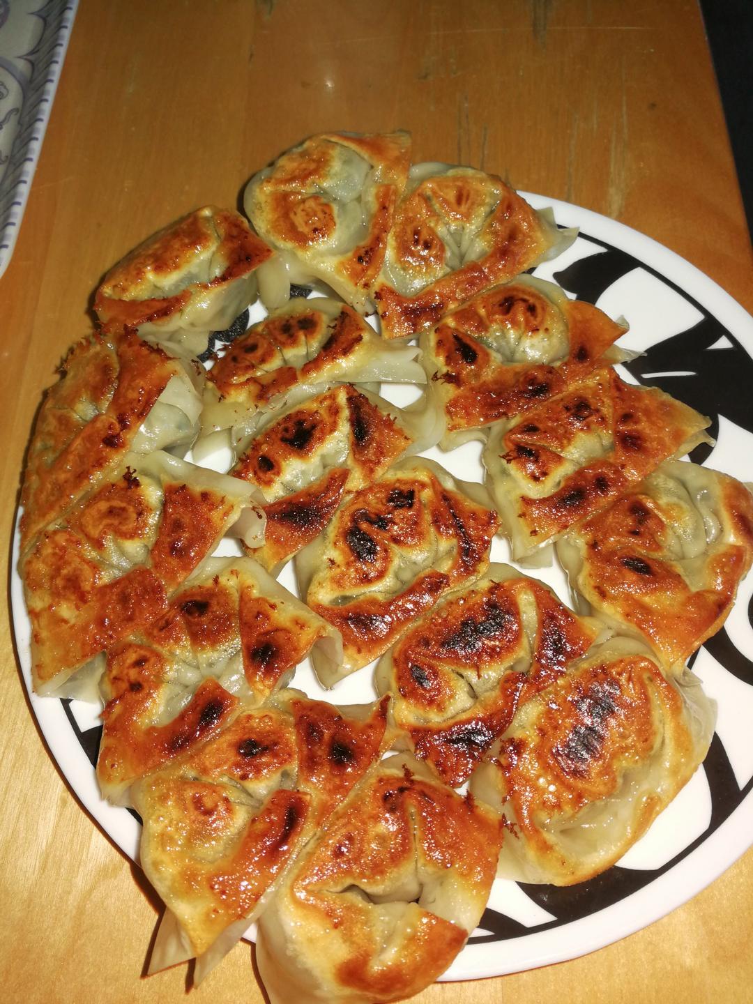 水煎上海大馄饨