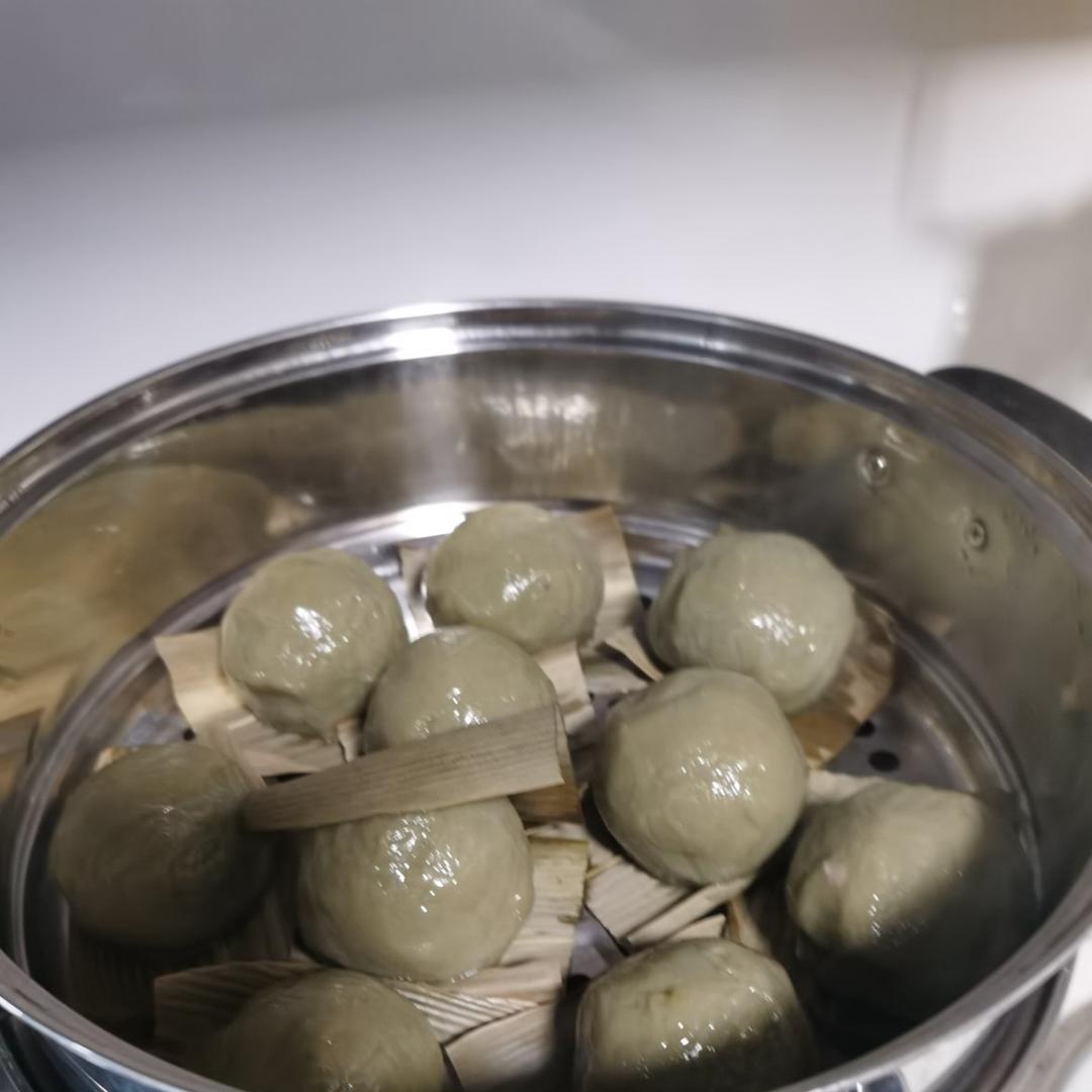 青团 | 流沙花生黑芝麻馅