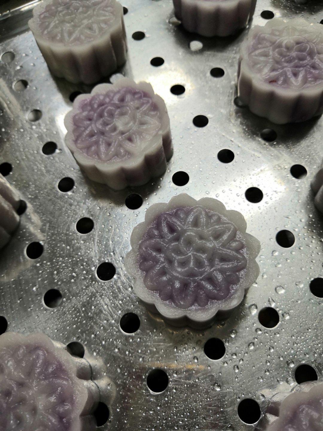 紫薯水晶饼