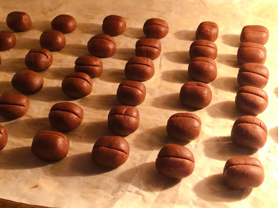 香酥可口咖啡豆饼干