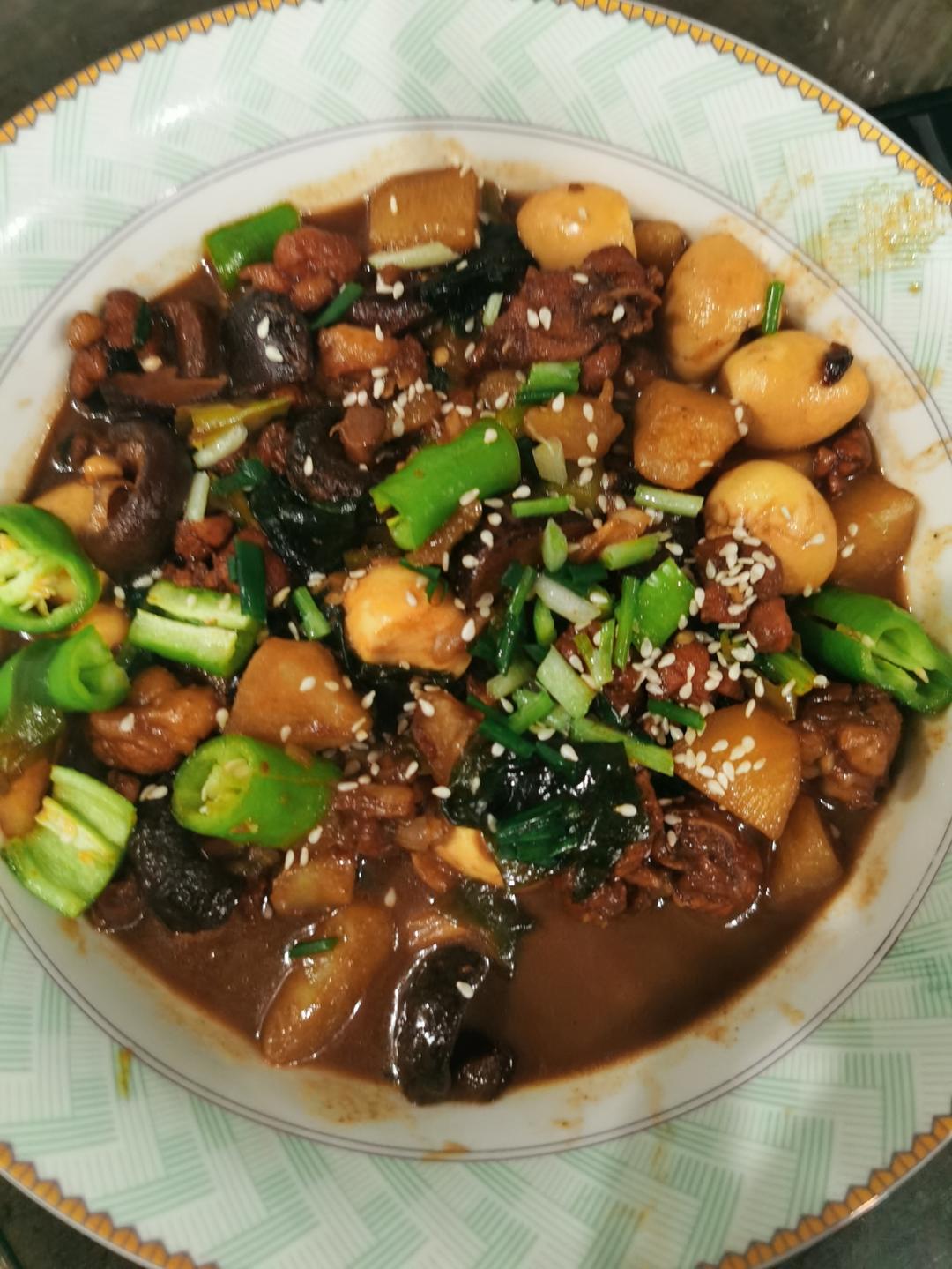 外卖第一名，简单在家做|黄焖鸡米饭