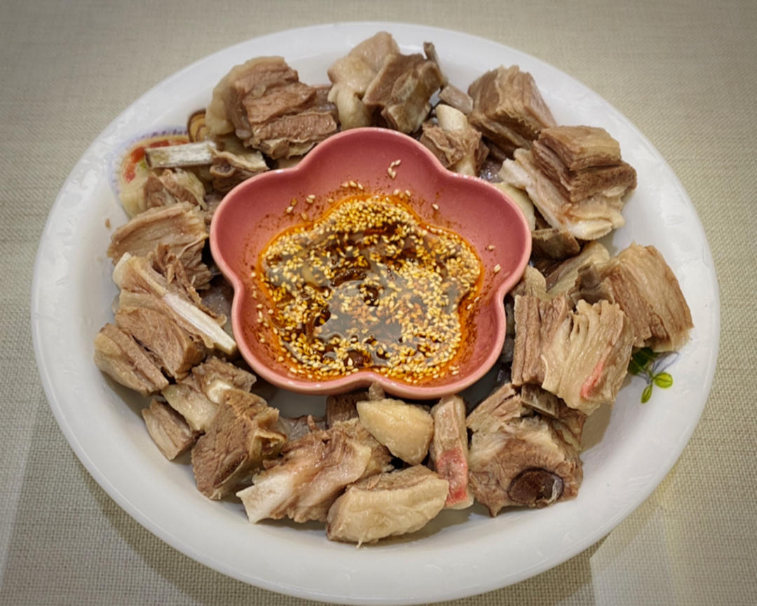 羊肉本身的美好-暖暖的手抓羊排