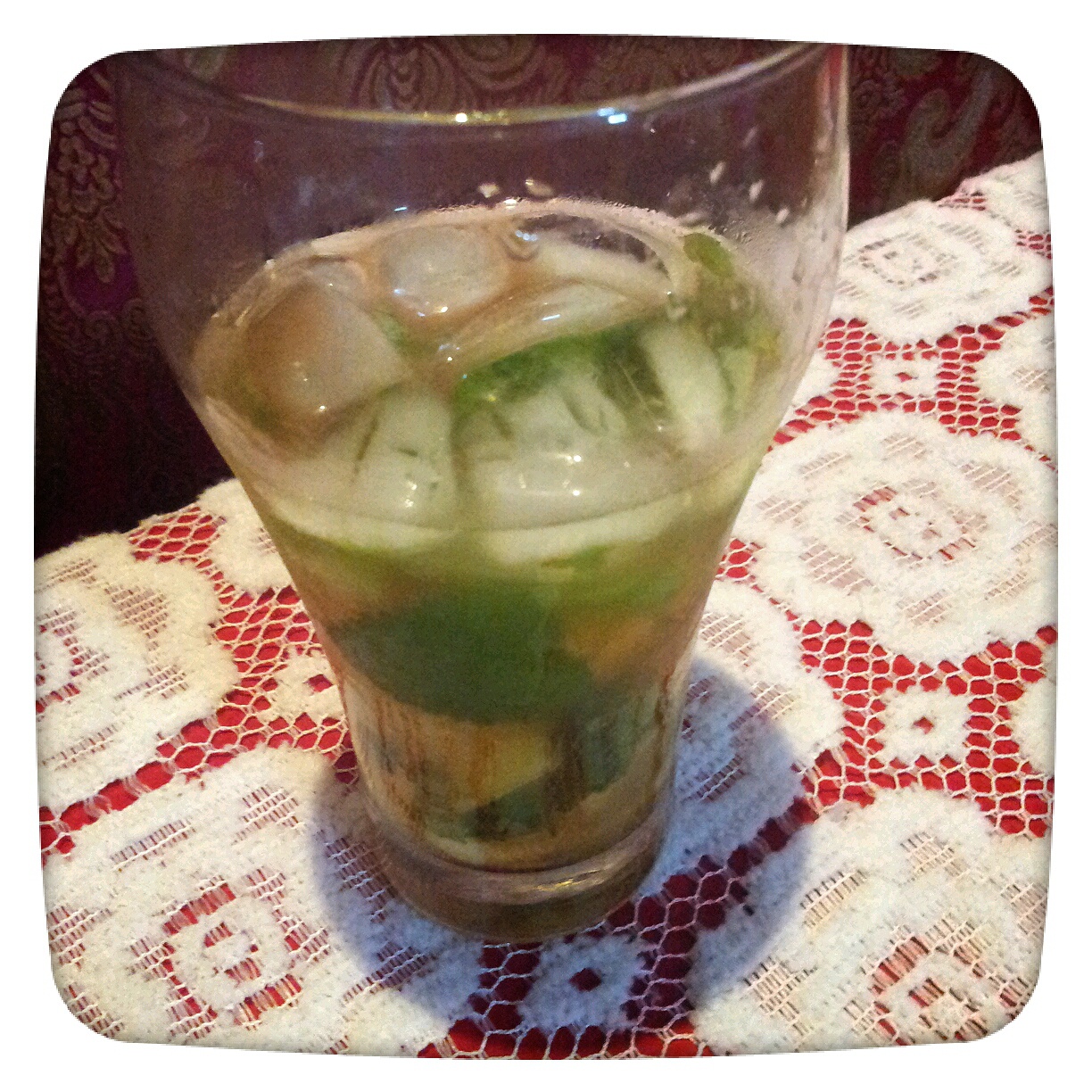柠檬薄荷冰茶