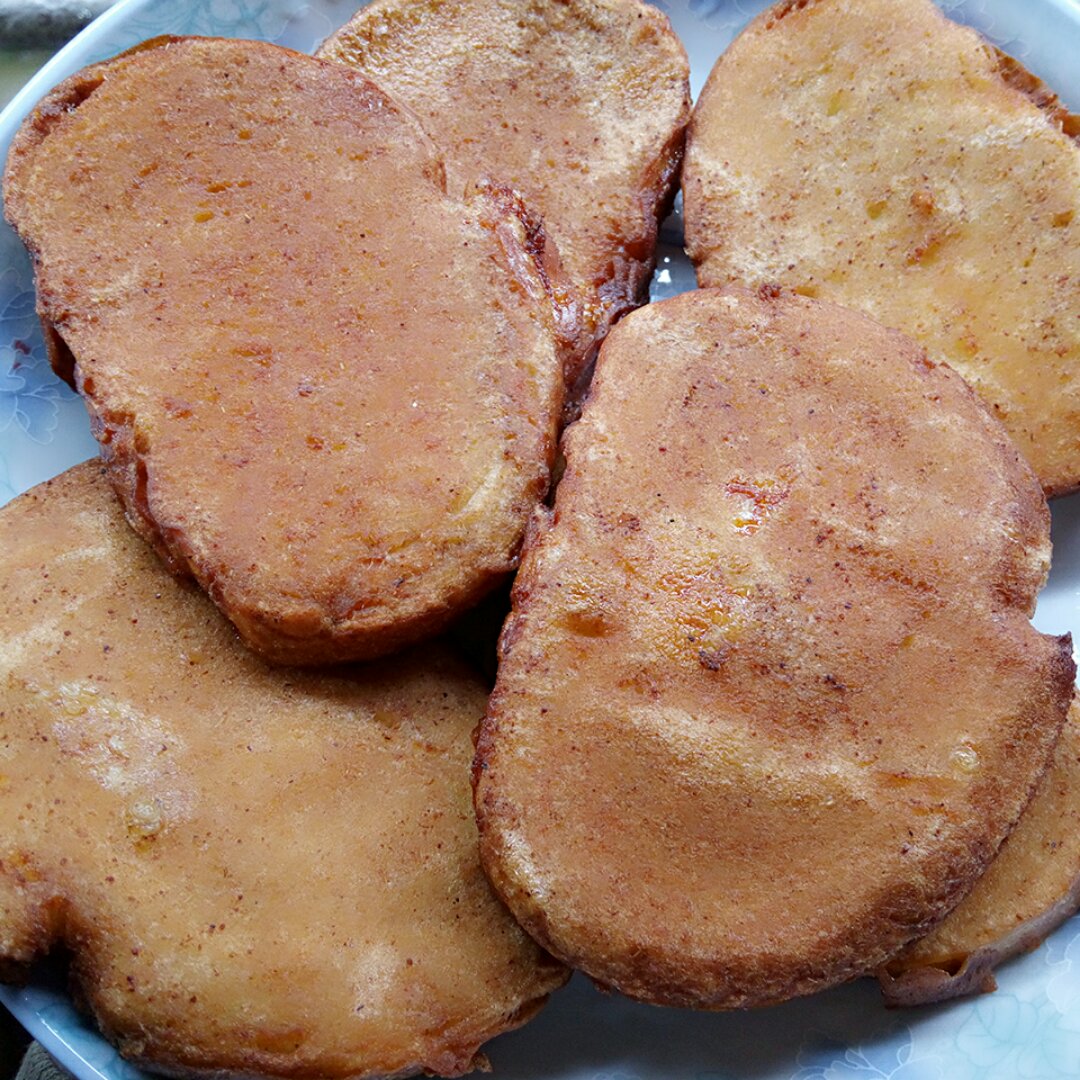 金炸馒头片