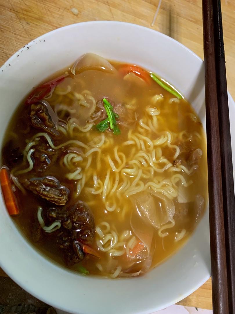 堪比康师傅的红烧牛肉面