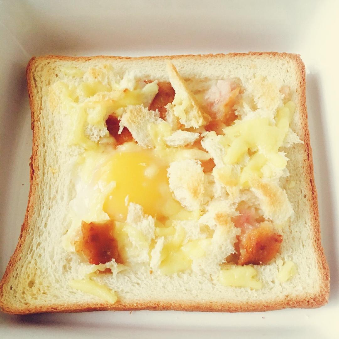 鸡蛋芝士烤吐司