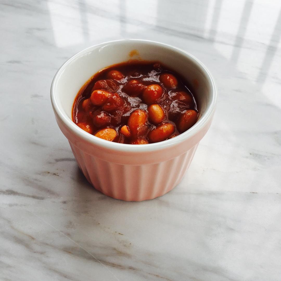 传统英式茄汁黄豆—英式早餐Baked beans