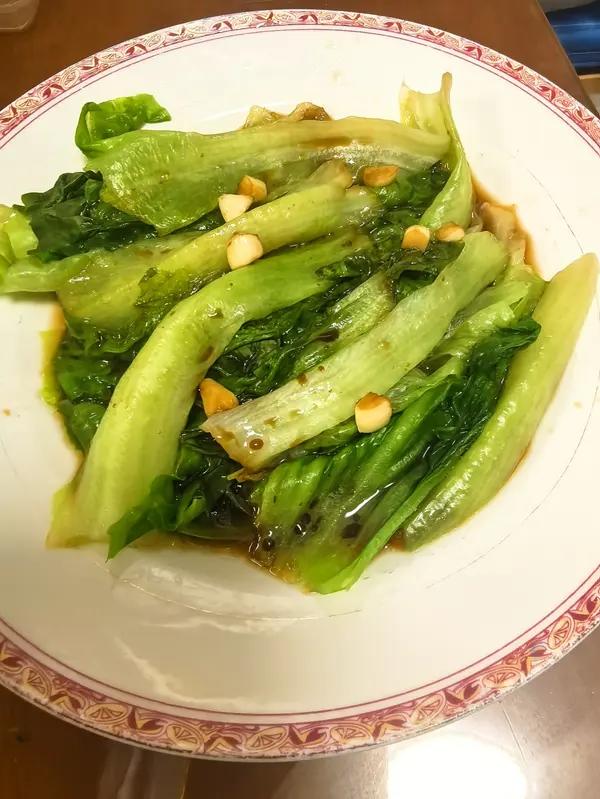广式白灼生菜(酒店配方)
