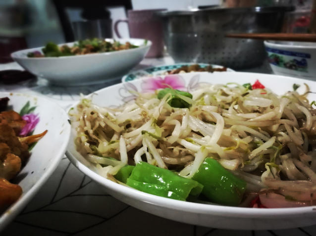 清炒豆芽